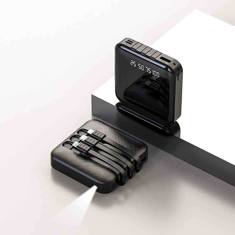 Power Bank With Data Cable: Your Essential On-the-Go Companion